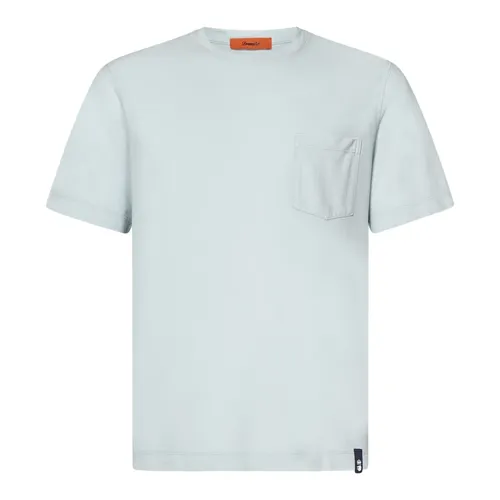 Drumohr - Tops > T-Shirts - Blue - Drumohr - Modalova