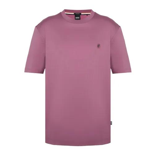 Boss - Tops > T-Shirts - Purple - Boss - Modalova