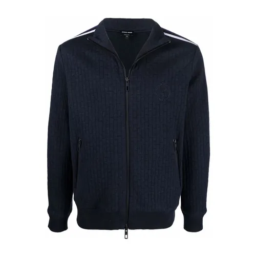 Sweatshirts & Hoodies > Zip-throughs - - Giorgio Armani - Modalova
