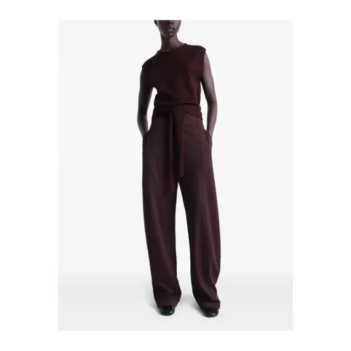 Trousers > Straight Trousers - - Lemaire - Modalova