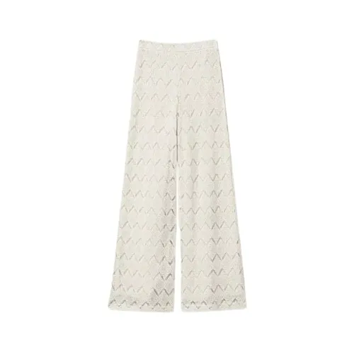 Trousers > Wide Trousers - - Twinset - Modalova