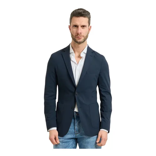 Hugo - Jackets > Blazers - Blue - Hugo - Modalova