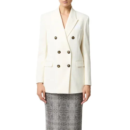 Jackets > Blazers - - Elisabetta Franchi - Modalova
