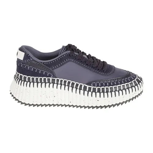 Chloé - Shoes > Sneakers - Blue - Chloé - Modalova