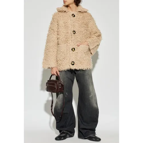 Jackets > Faux Fur & Shearling Jackets - - Acne Studios - Modalova