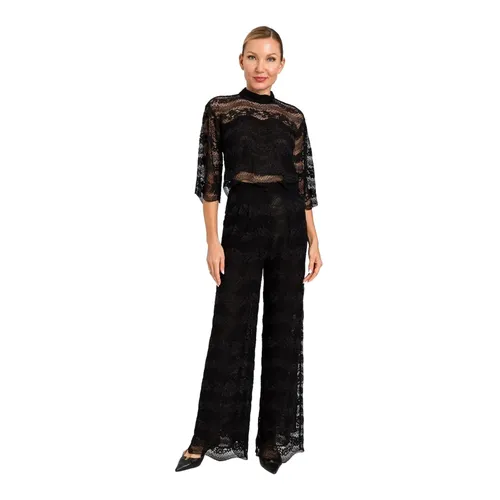 Trousers > Wide Trousers - - Twinset - Modalova