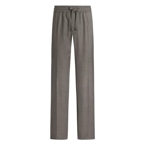 Trousers > Straight Trousers - - Dolce & Gabbana - Modalova