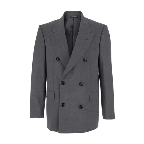 Jackets > Blazers - - Emporio Armani - Modalova