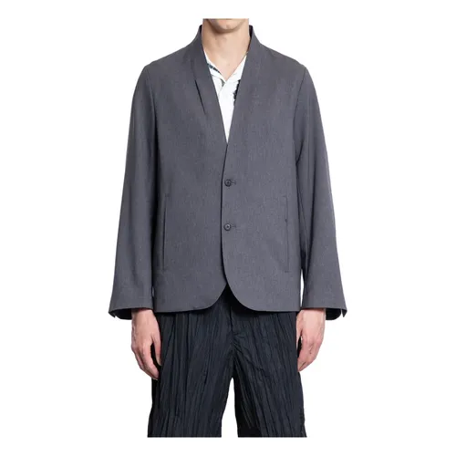 Kuon - Jackets > Blazers - Gray - Kuon - Modalova