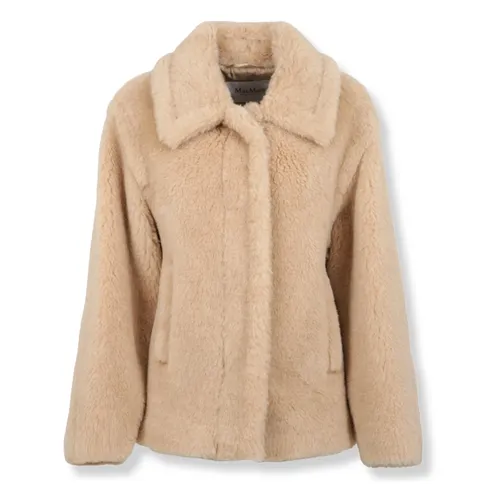 Jackets > Faux Fur & Shearling Jackets - - Max Mara - Modalova