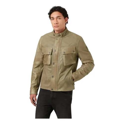 Jackets > Leather Jackets - - Belstaff - Modalova