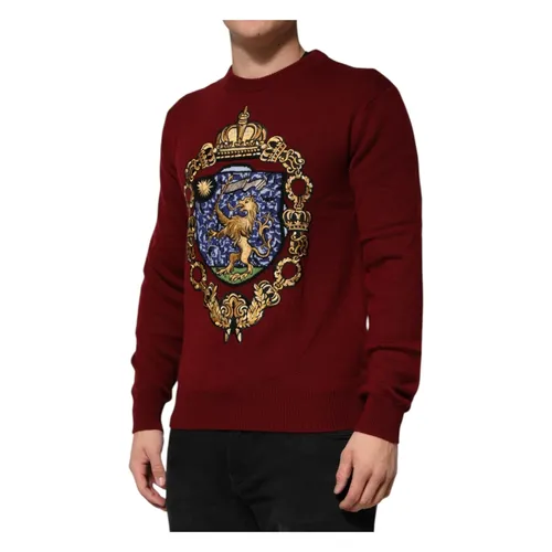 Knitwear > Round-neck Knitwear - - Dolce & Gabbana - Modalova