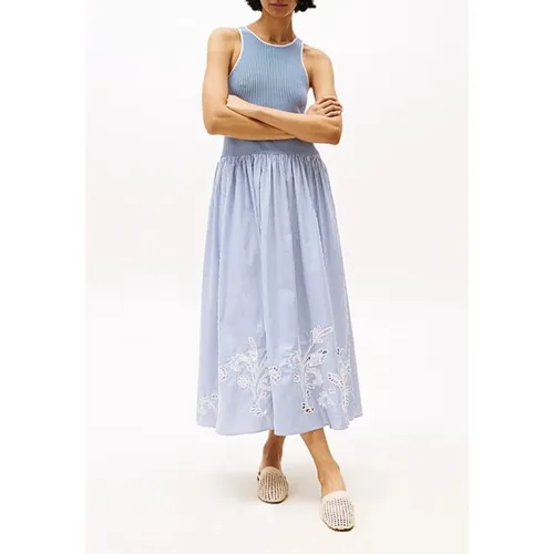 Dresses > Day Dresses > Midi Dresses - - Tommy Hilfiger - Modalova