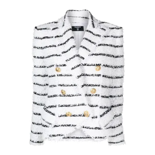 Jackets > Blazers - - Balmain - Modalova