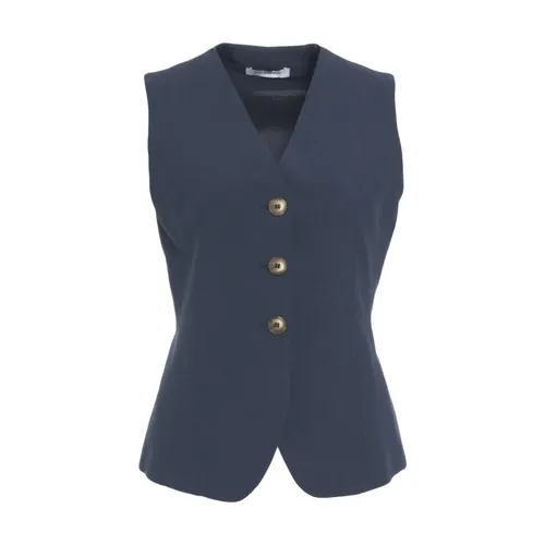 Gender - Jackets > Vests - Blue - Gender - Modalova