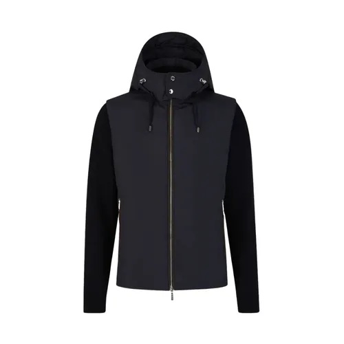 Sweatshirts & Hoodies > Zip-throughs - - Moorer - Modalova