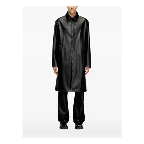 Coats > Single-Breasted Coats - - Diesel - Modalova
