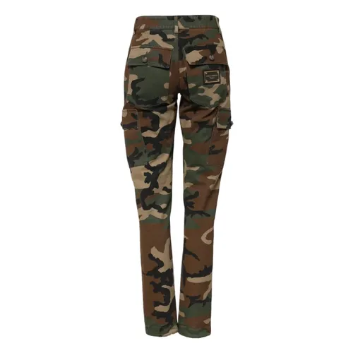 Trousers > Slim-fit Trousers - - Dolce & Gabbana - Modalova