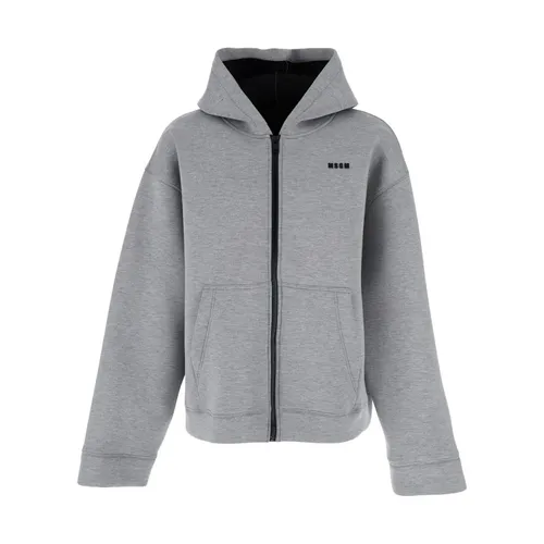 Sweatshirts & Hoodies > Zip-throughs - - Msgm - Modalova