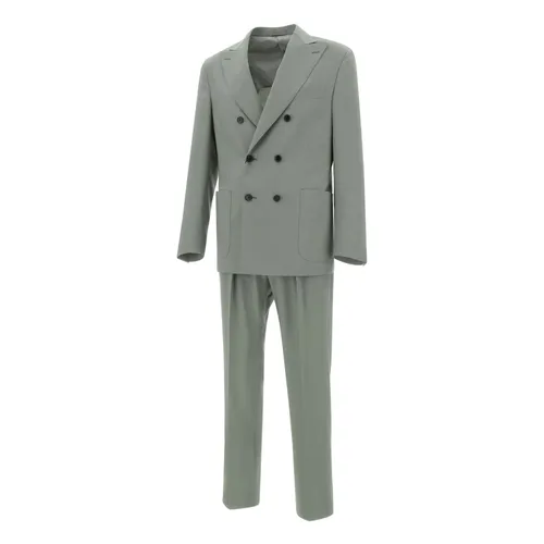 Suits > Suit Sets > Double Breasted Suits - - Corneliani - Modalova