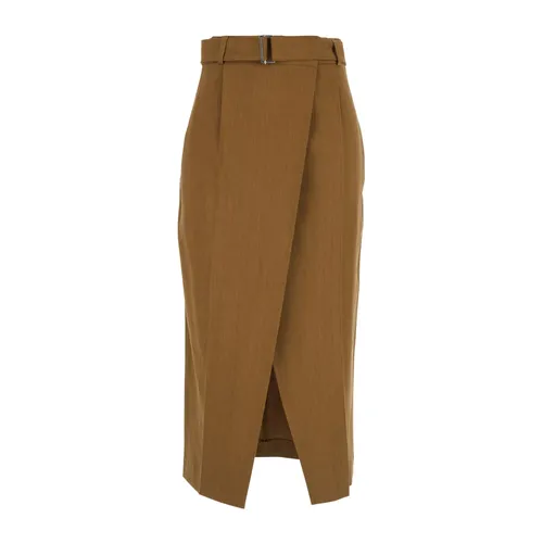 Skirts > Midi Skirts - - Tela - Modalova