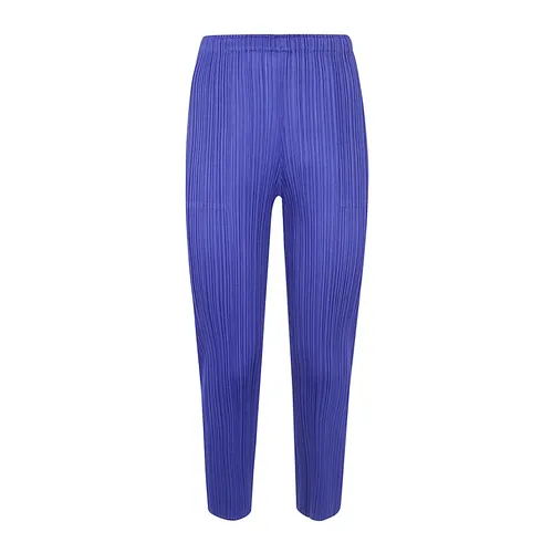 Trousers > Slim-fit Trousers - - Issey Miyake - Modalova