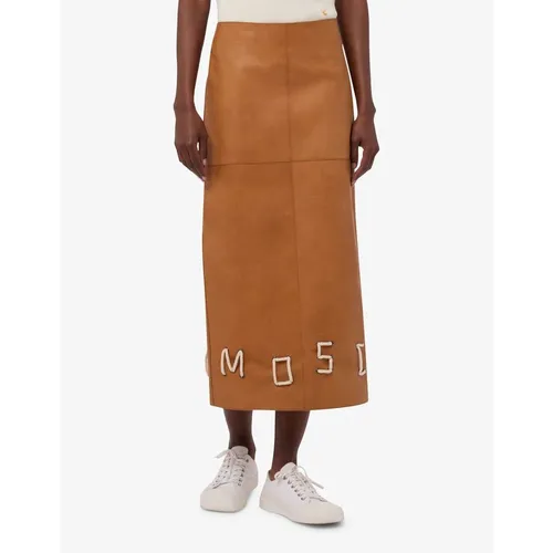 Skirts > Leather Skirts - - Moschino - Modalova