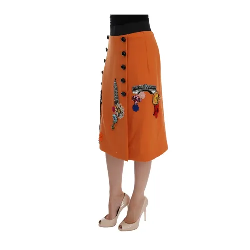 Skirts > Midi Skirts - - Dolce & Gabbana - Modalova