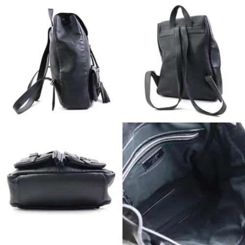 Pre-owned > Pre-owned Bags > Pre-owned Backpacks - - Saint Laurent Vintage - Modalova