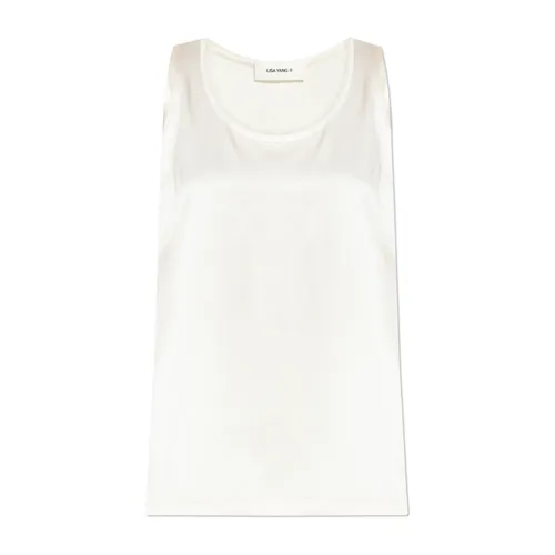 Tops > Sleeveless Tops - - Lisa Yang - Modalova