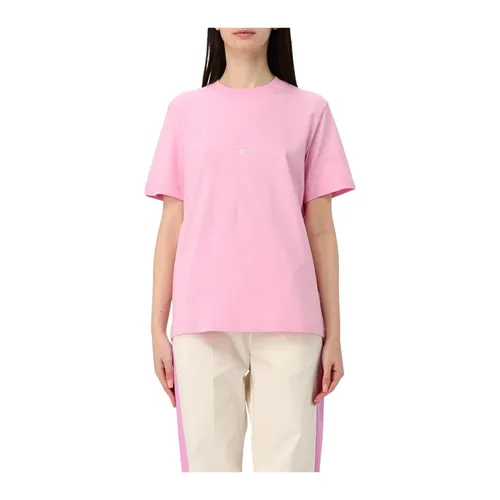 Msgm - Tops > T-Shirts - Pink - Msgm - Modalova