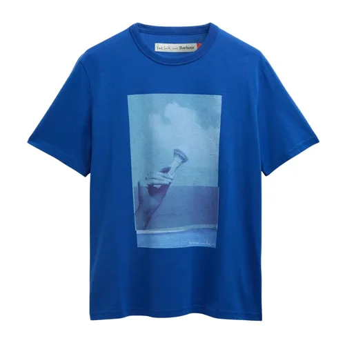 Barbour - Tops > T-Shirts - Blue - Barbour - Modalova