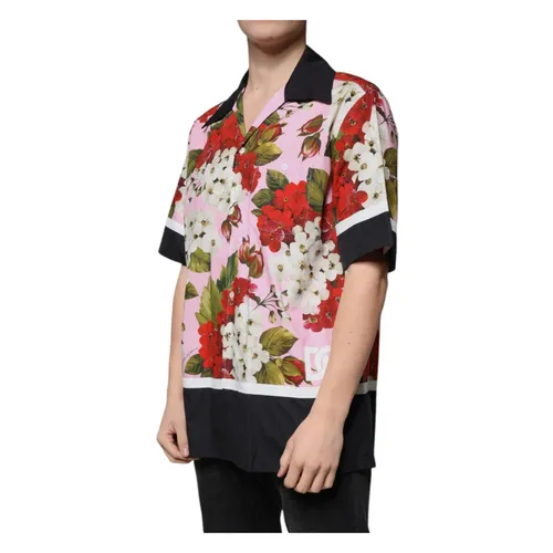 Shirts > Short Sleeve Shirts - - Dolce & Gabbana - Modalova