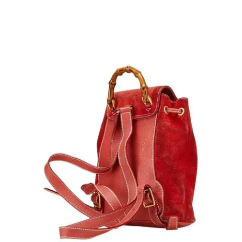 Pre-owned > Pre-owned Bags > Pre-owned Backpacks - - Gucci Vintage - Modalova