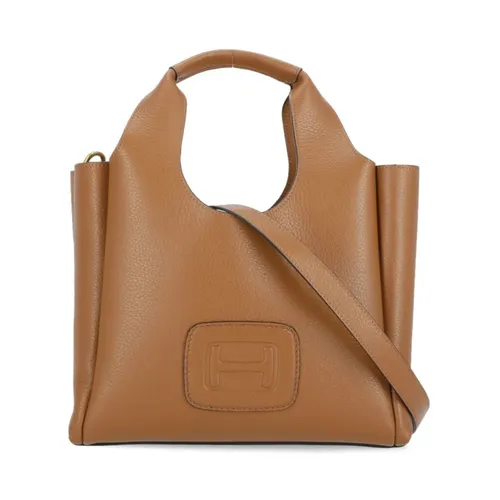 Hogan - Bags > Handbags - Brown - Hogan - Modalova