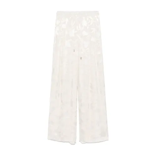 Trousers > Wide Trousers - - Ermanno Scervino - Modalova