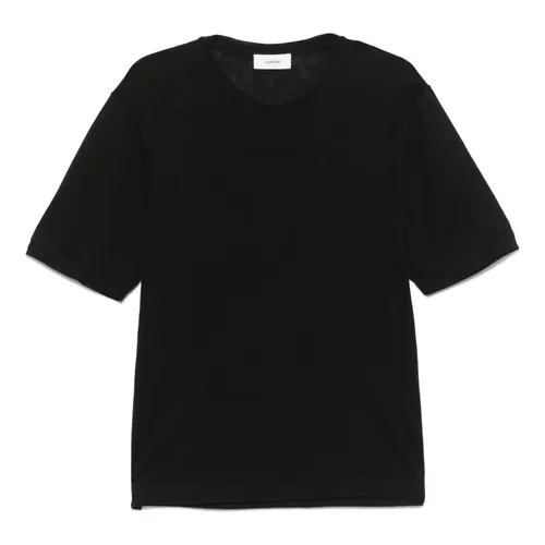 Lardini - Tops > T-Shirts - Black - Lardini - Modalova