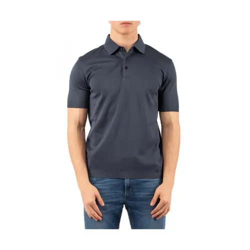 Herno - Tops > Polo Shirts - Blue - Herno - Modalova