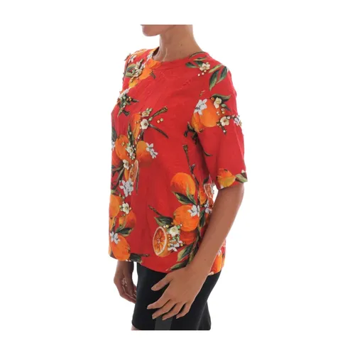 Tops > T-Shirts - - Dolce & Gabbana - Modalova