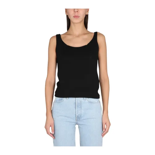 Tops > Sleeveless Tops - - Aspesi - Modalova