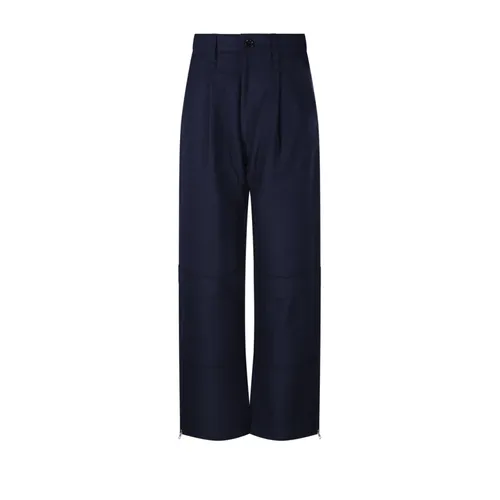 Trousers > Wide Trousers - - Ami Paris - Modalova