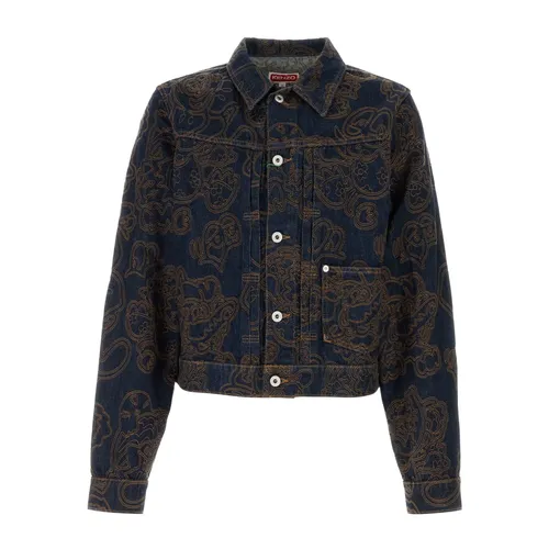 Jackets > Denim Jackets - - Kenzo - Modalova