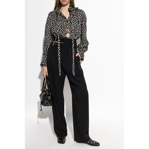 Trousers > Wide Trousers - - Chloé - Modalova