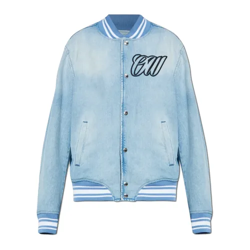 Jackets > Denim Jackets - - Off White - Modalova