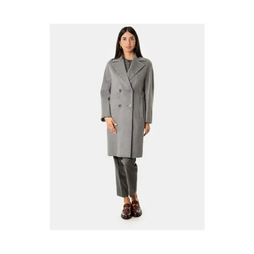Coats > Double-Breasted Coats - - Max Mara Studio - Modalova
