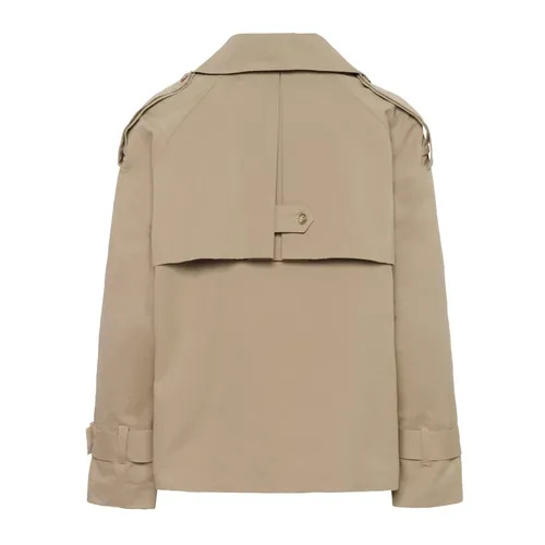Coats > Trench Coats - - Cream - Modalova
