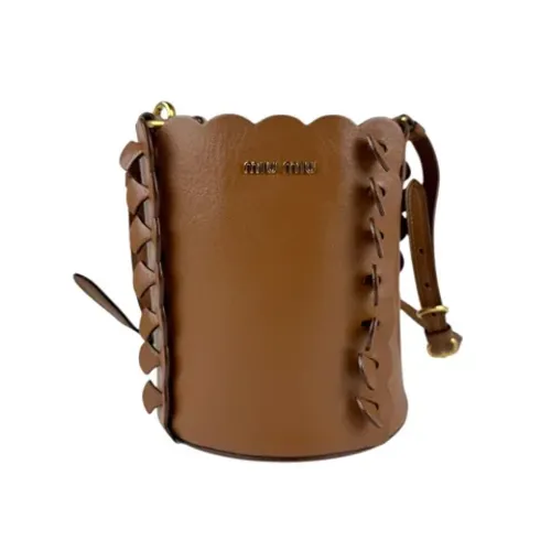 Pre-owned > Pre-owned Bags > Pre-owned Bucket Bags - - Miu Miu Pre-owned - Modalova