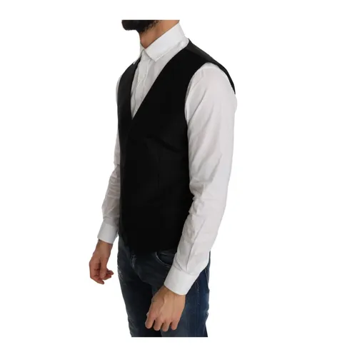 Suits > Suit Vests - - Dolce & Gabbana - Modalova