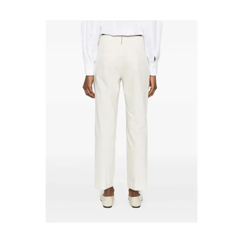Trousers > Cropped Trousers - - Brunello Cucinelli - Modalova