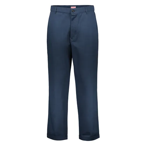 Kenzo - Trousers > Chinos - Blue - Kenzo - Modalova